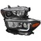 Spec-D Tuning 16-18 Toyota Tacoma Projector Headlights With LED Black 2LHP-TAC16JM-V2-GO - alternate 1